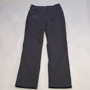 Eddie Bauer Men's Grey Fleece Lined Tech Pants Size 30